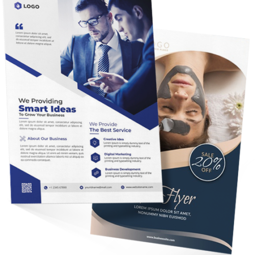 Simply Blue flyer_mockup1, Grafik Design, Flyers Design, Druck, Design, Flyers